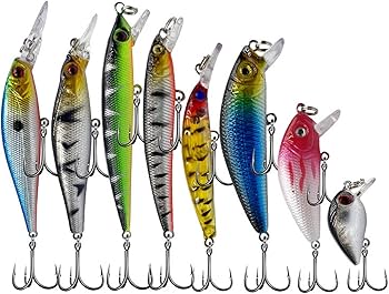 Amazon.co.jp: 釣り フィッシング ベイト ルアー バンジョー ミノー 56